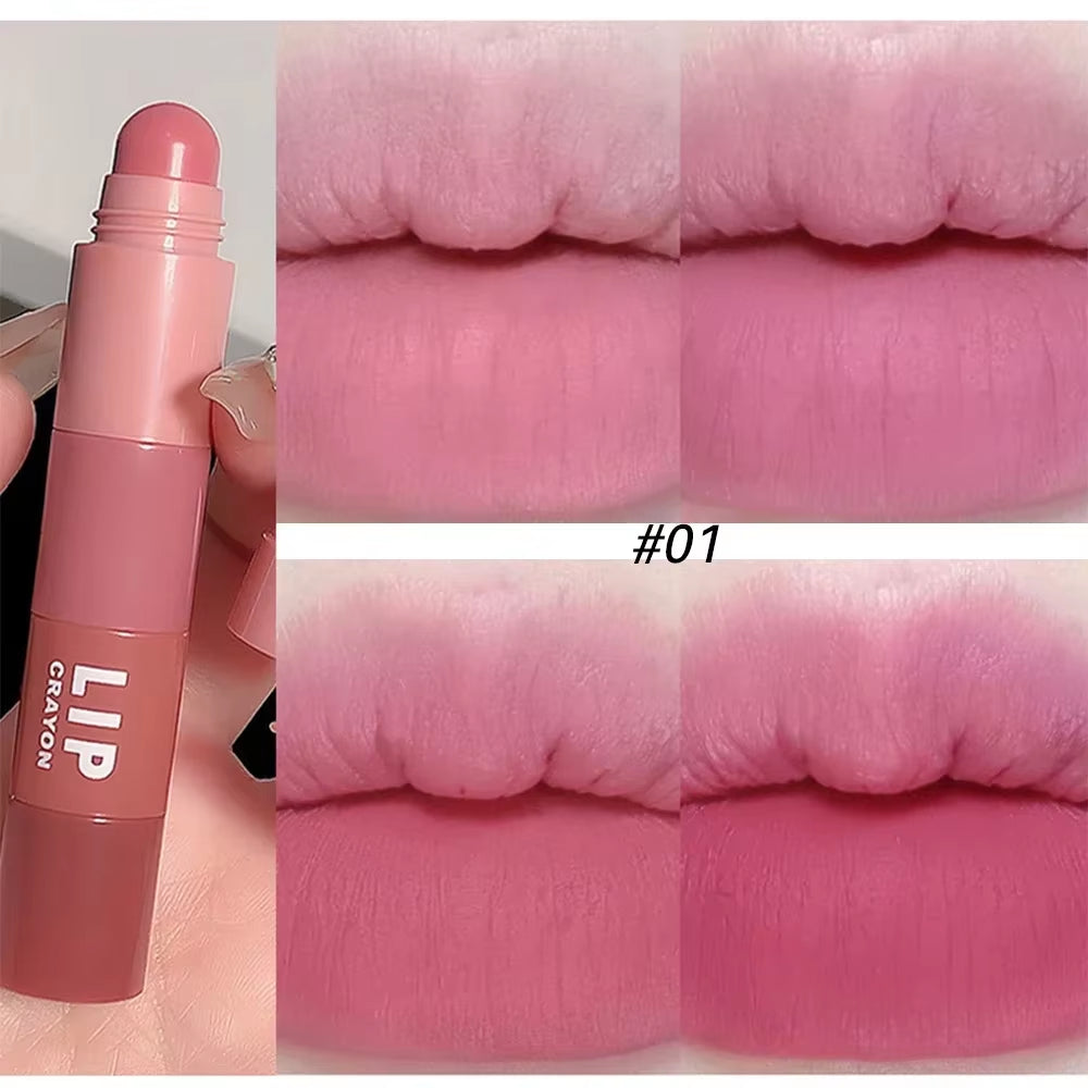 NudeBlend 4-in-1 Matte Lip Set | Waterproof, Longwear Lip Gloss & Liner Pencil