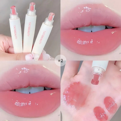 TATIBEAUTY Lip Jelly Essence | Tender Pink Hydrating Mirror Gloss